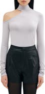 Two Lines by Marcella Elmhurst Cutout Turtleneck Top