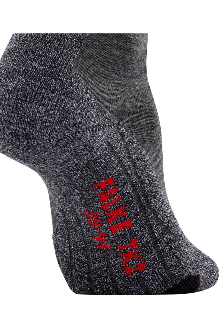 TK2 Explore Hiking Socks, Alternate, color, Asphalt Melange