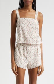 POSSE Ditsy Floral Cotton Tank