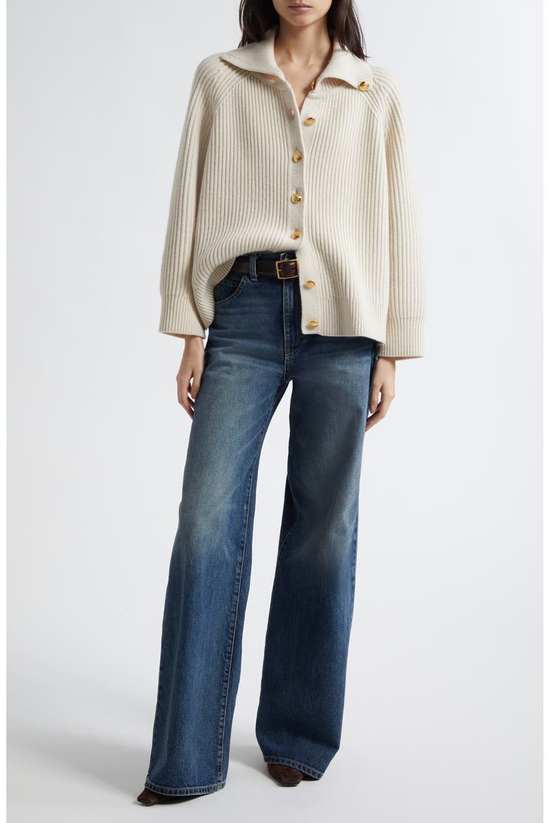 Salome Wide Leg Jeans, Alternate, color, SIMON WASH