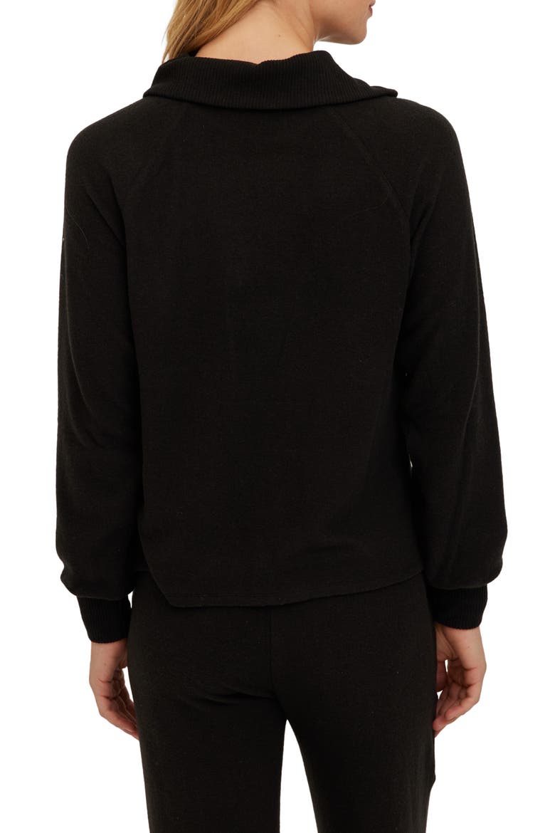 Slow Morning Pullover, Alternate, color, BLACK