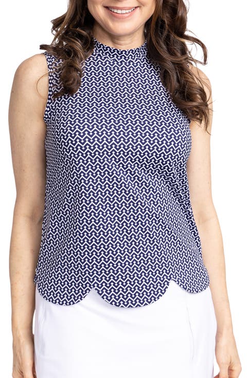 On the Edge Print Sports Tank