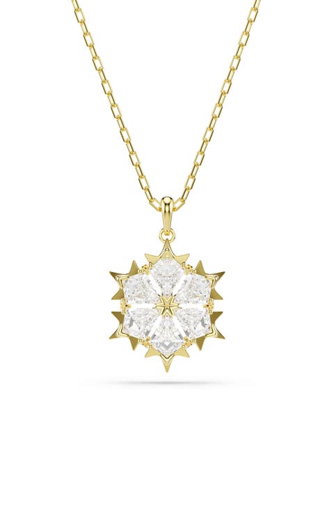 Magic Snowflake Pendant Necklace