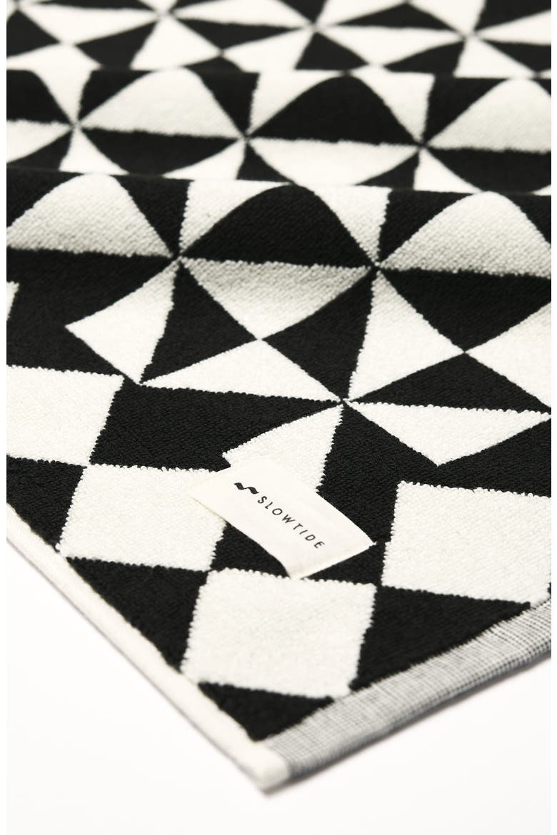 Gatsby Bath Mat, Alternate, color, BLACK