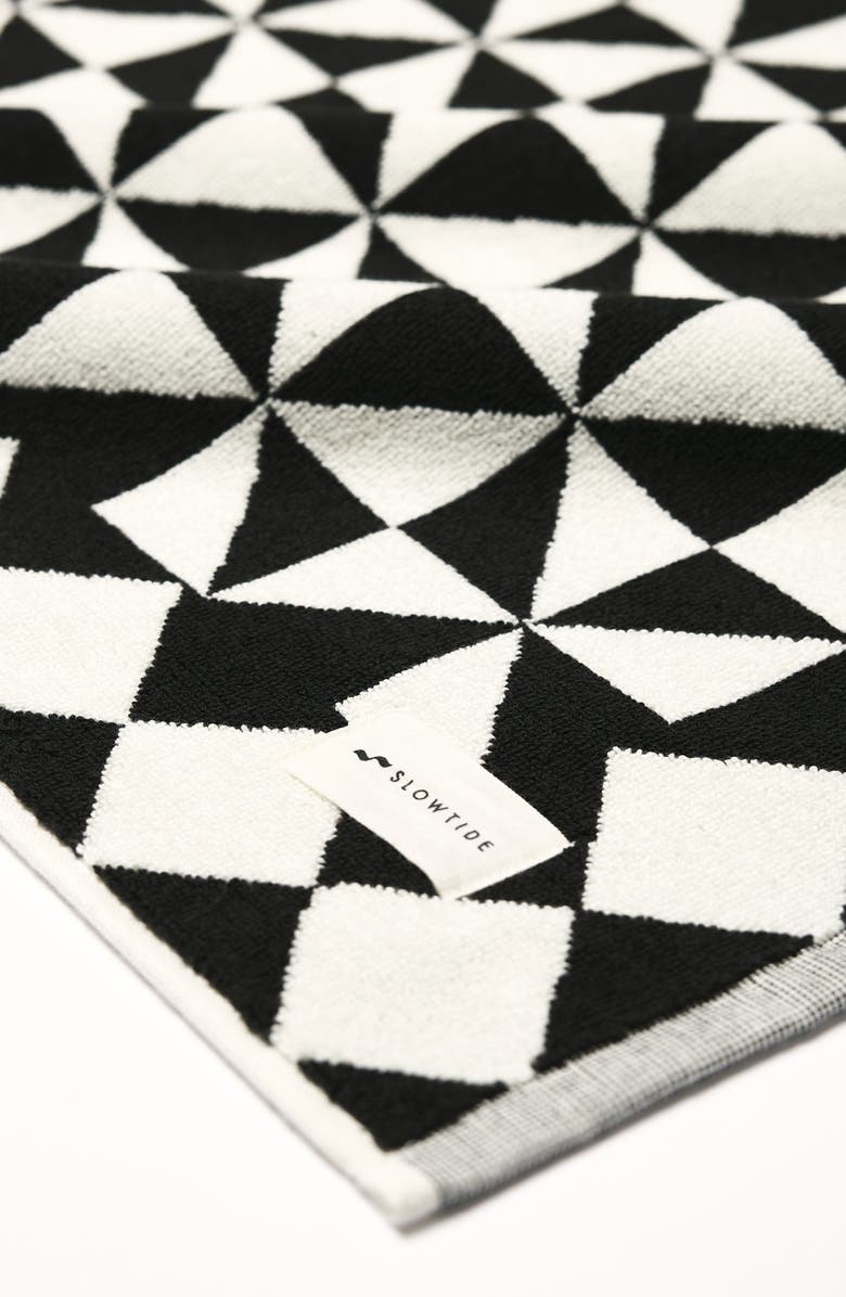 Slowtide Gatsby Bath Mat, Alternate, color, Black