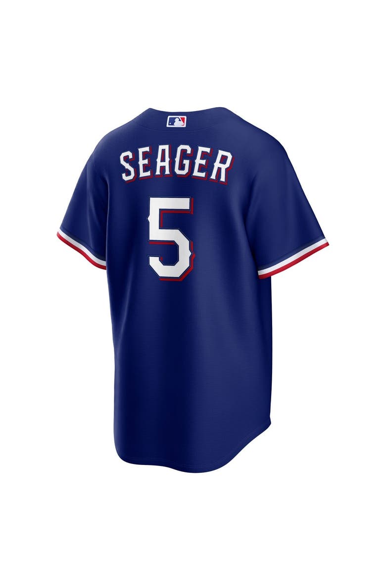 Men's Nike Corey Seager Royal Texas Rangers Alternate 2 Replica Jersey, Alternate, color, Deep Royal