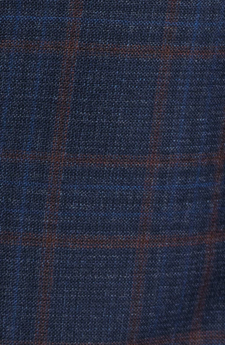 Ted Baker London Karl Slim Fit Plaid Wool Sport Coat, Alternate, color,