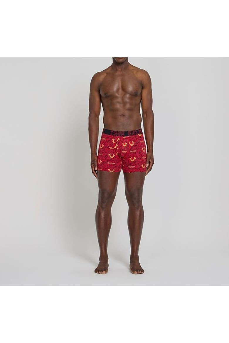 Boxer Briefs Stretch Underwear Pack of 6, Alternate, color, Red