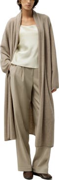 Lilysilk LILYSILK Women's Calf-Length Cashmere Cardigan