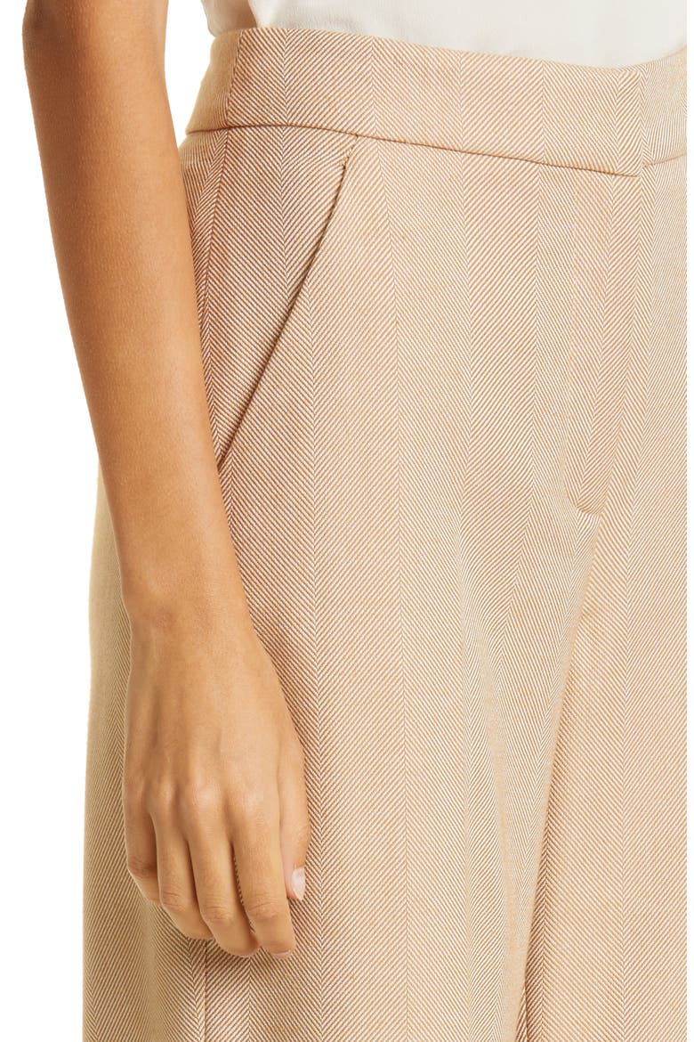 Tonelli Herringbone Pants, Alternate, color, DARK CAMEL/ LIGHT CAMEL