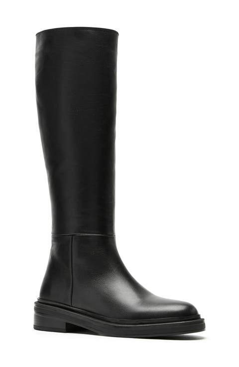 Lya Waterproof Leather Knee High Boot (Women)