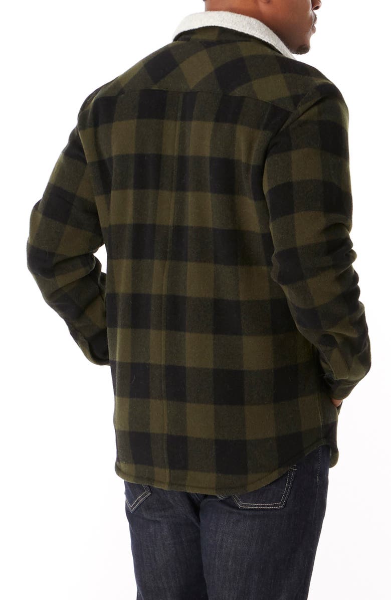 Smartwool Anchor Line High Pile Fleece Lined Shirt Jacket, Alternate, color, 