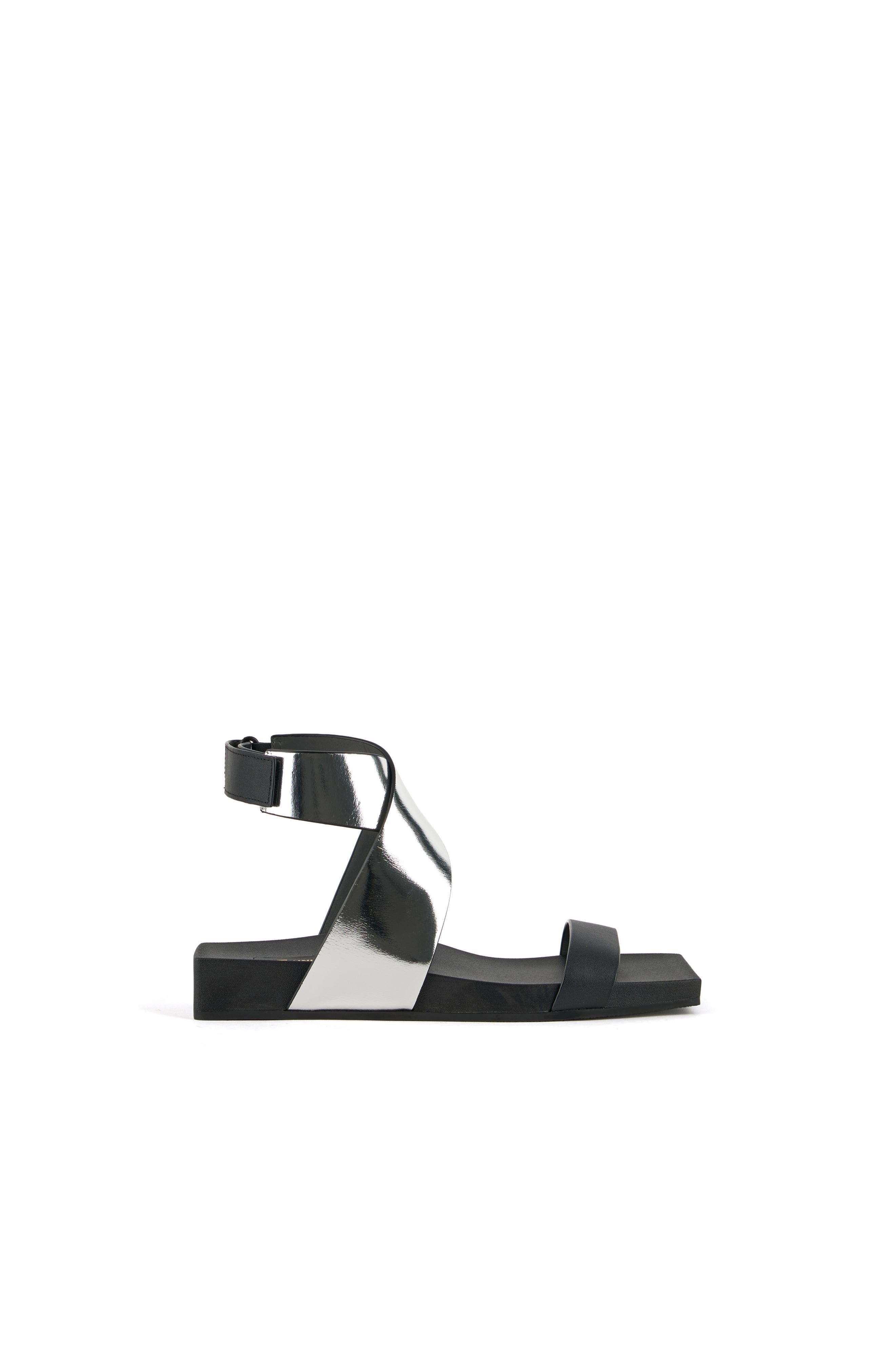Loop X Lo Sandals, Main, color, Silver