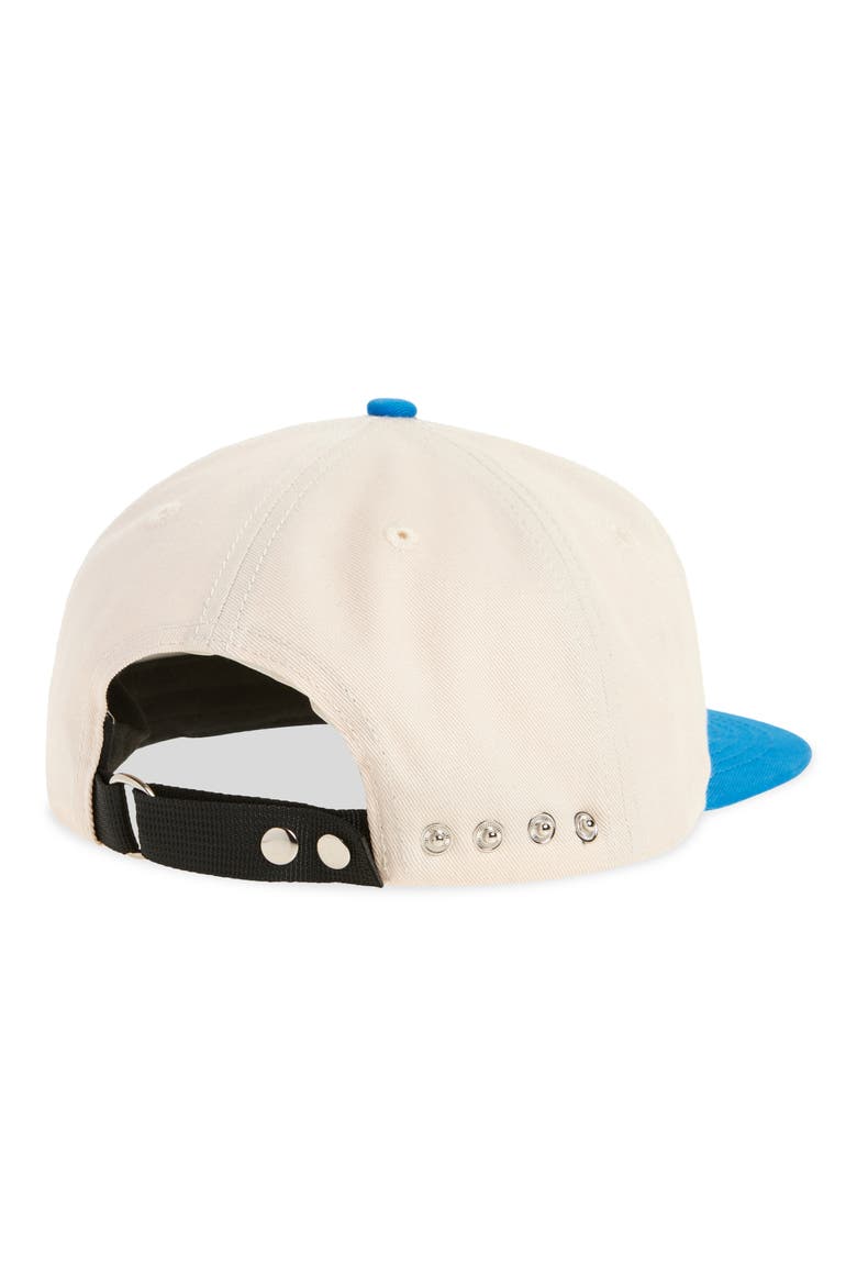 Madness Adjustable Hat, Alternate, color, CREAM/ BLUE/ RED