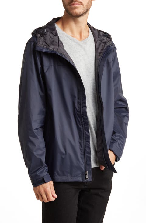 Hooded Rain Slicker Jacket