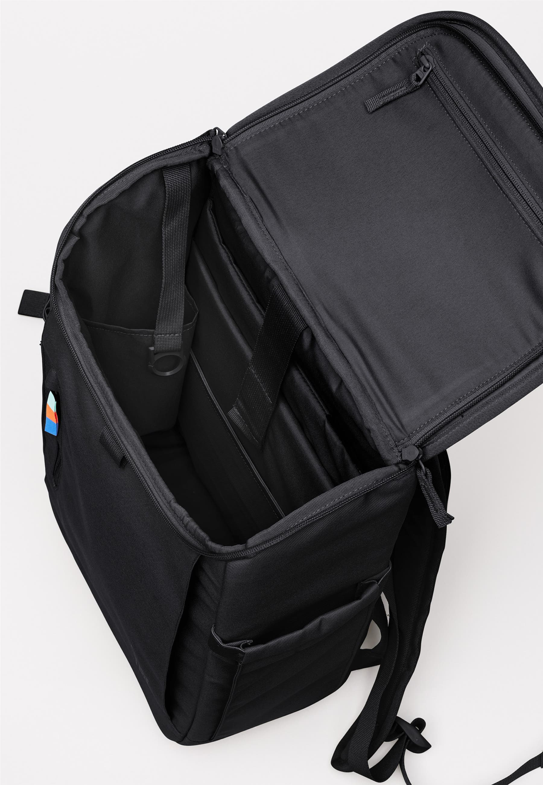 GOT BAG Serene Pack Laptop Backpack Recycled PET, Alternate, color, Black