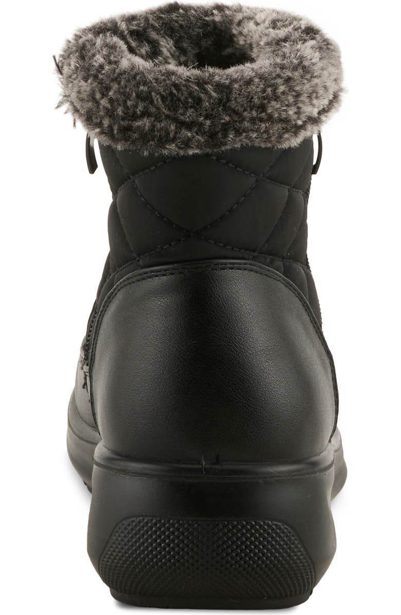 Flexus by Spring Step Alama Waterproof Winter Boot, Alternate, color, Black