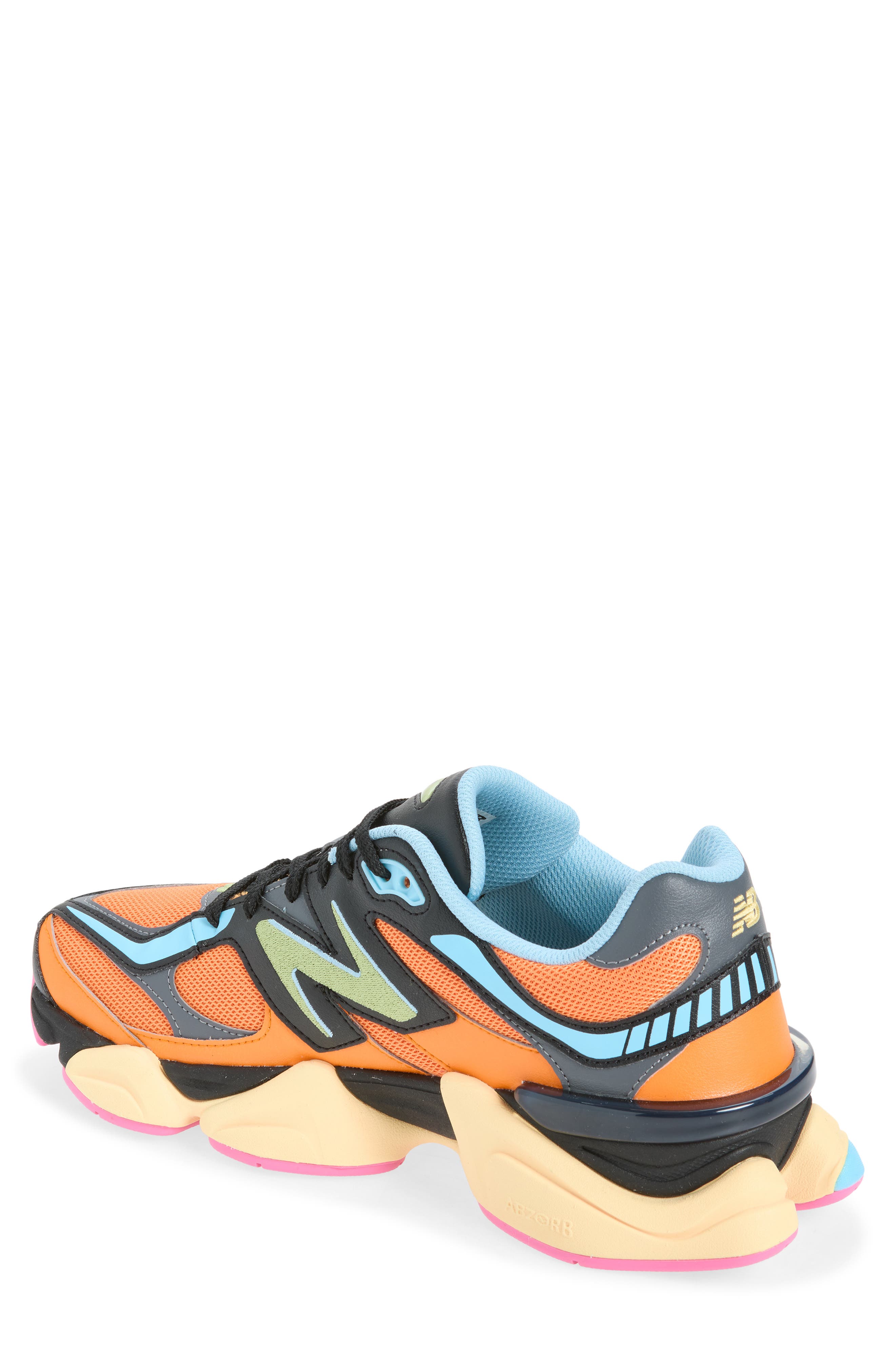 Gender Inclusive 9060 Sneaker, Alternate, color, SUN GLOW/ BLACK