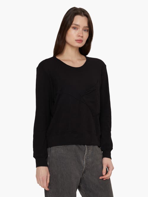 Wilt Clothing Seamed Pocket Sweatshirt In Purple
