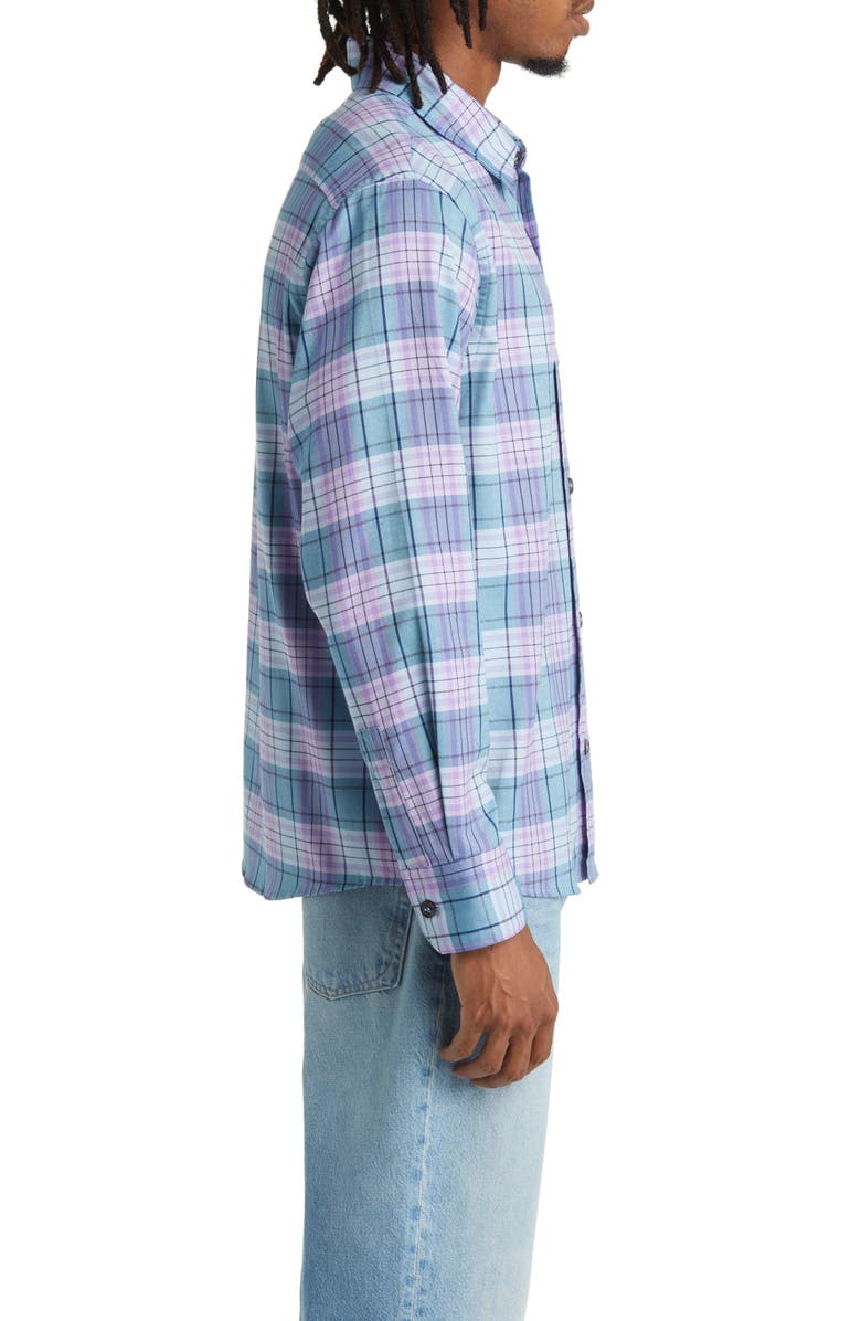 A.P.C. Surchemise Graham Plaid Button-Up Shirt, Alternate, color, 