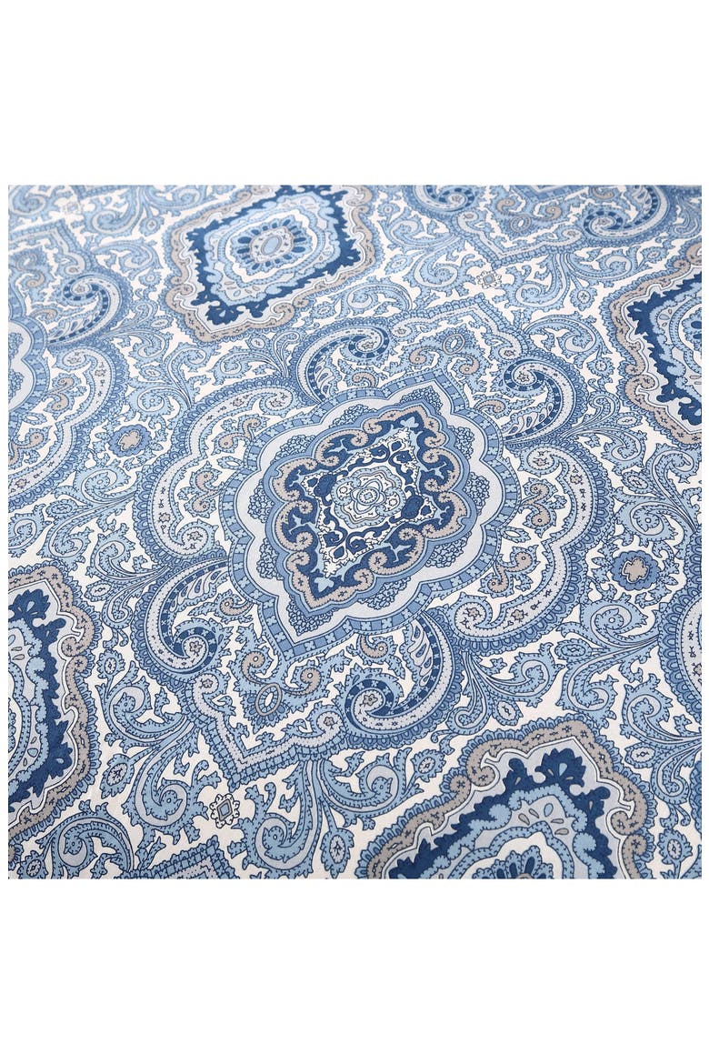 Milan Cotton Duvet Cover Set, Alternate, color, BLUE