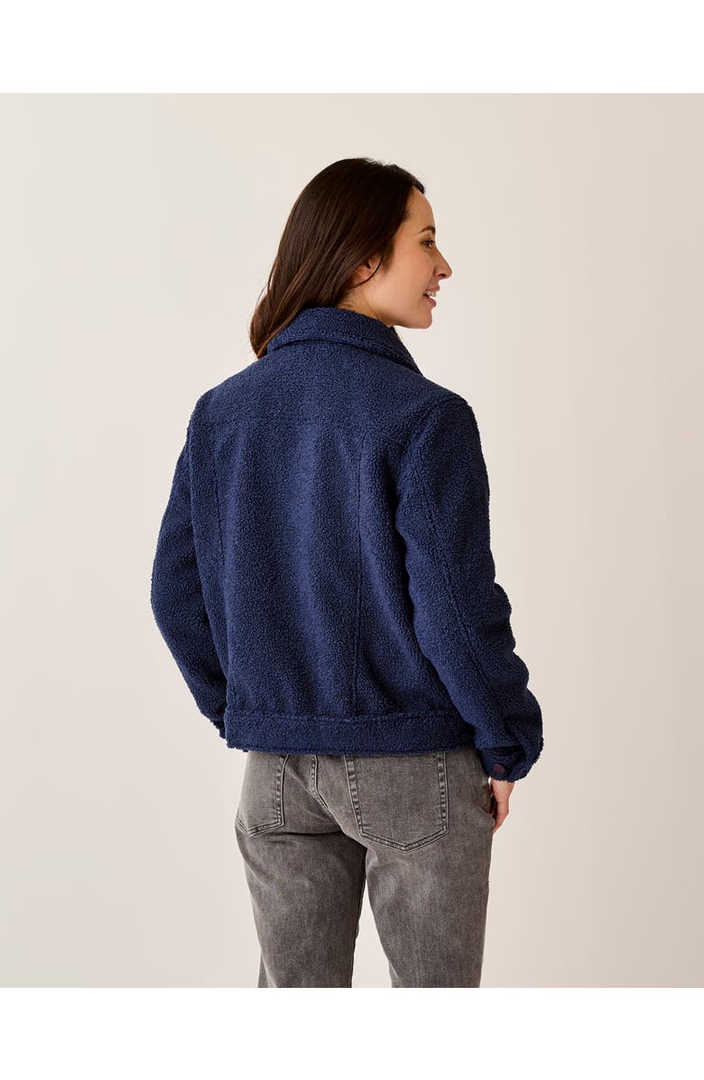 Carve Designs Rhea Boucle Trucker, Alternate, color, Navy