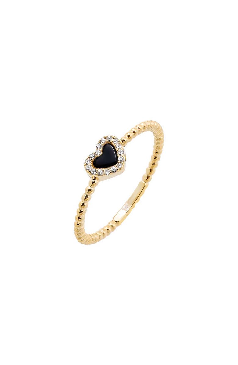 BY ADINA EDEN Pave Colored Gemstone Beaded Ring, Main, color,