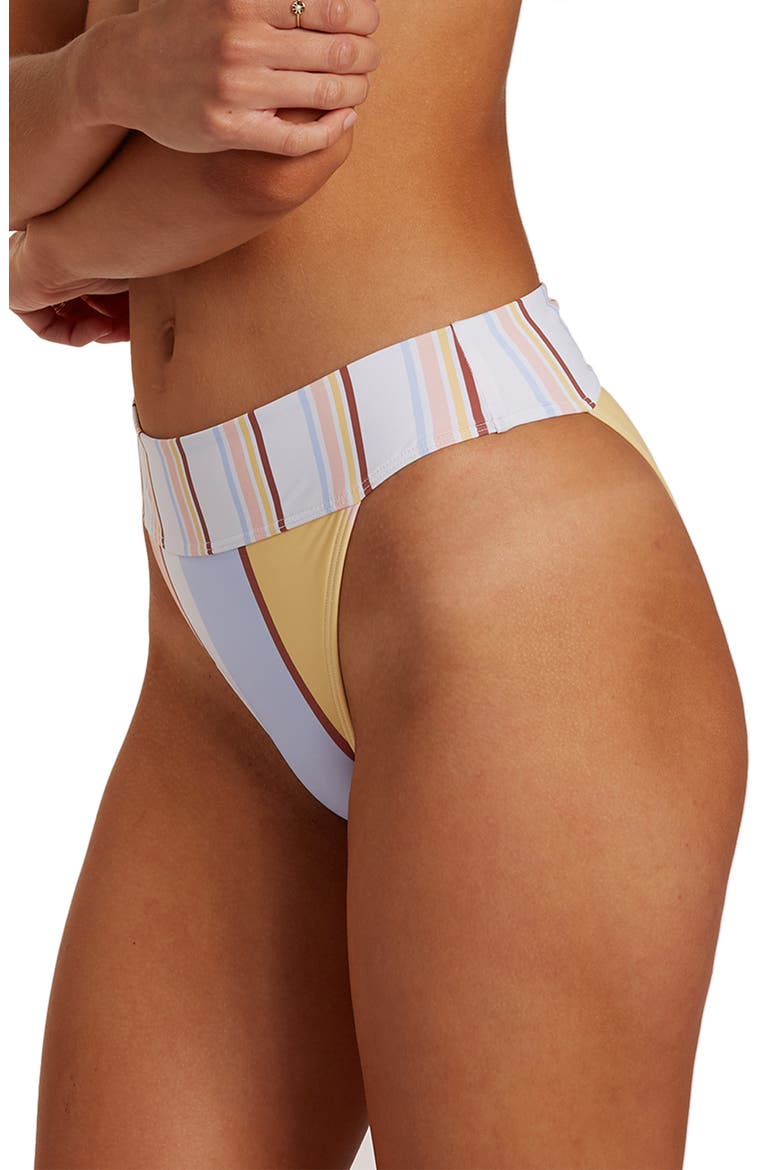 Aruba Feeling Sunny Bandeau Bikini Bottoms, Alternate, color, MULTI