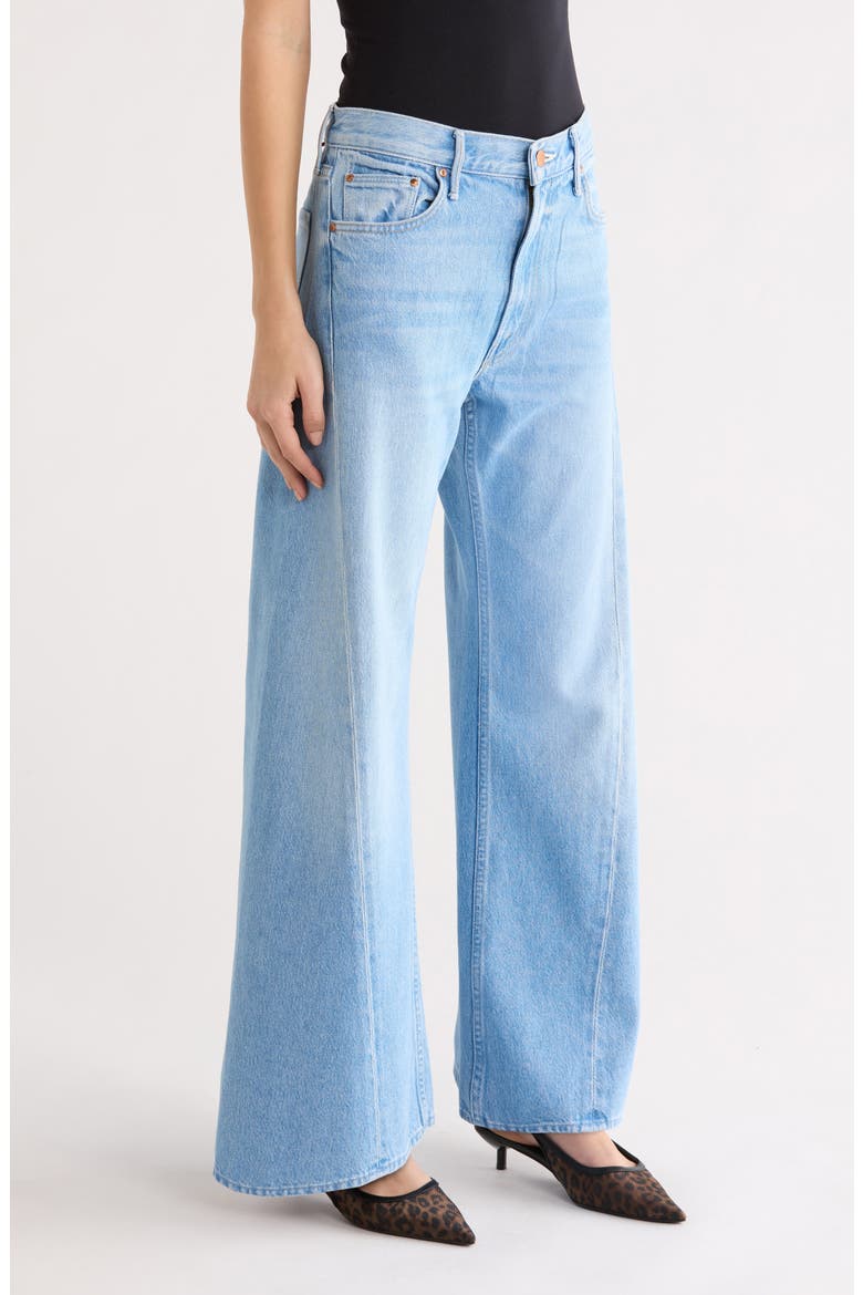 Lemon Twist High Waist Wide Leg Jeans, Alternate, color, MUNCHIES