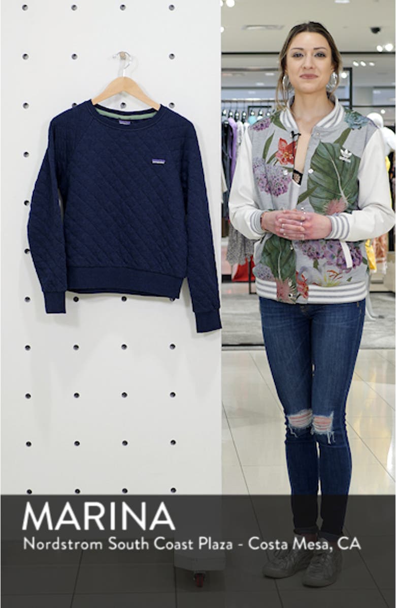 Quilt Crewneck Sweater, sales video thumbnail