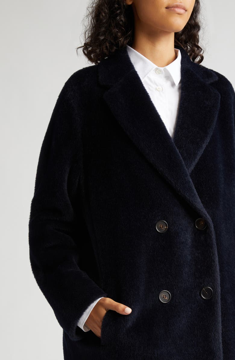 Max Mara Roseto Alpaca & Wool Coat, Alternate, color,