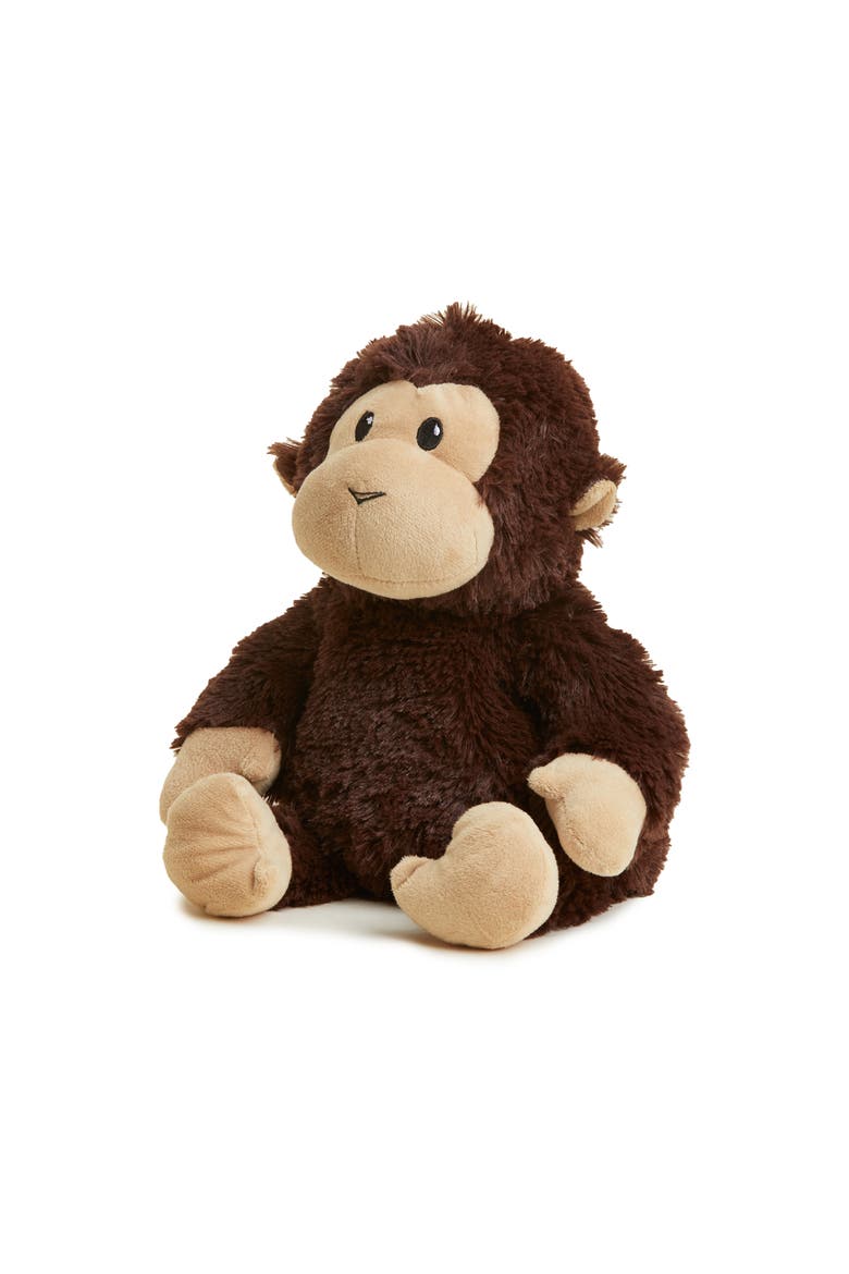 Chimp Plush Toy, Main, color, Dark Brown