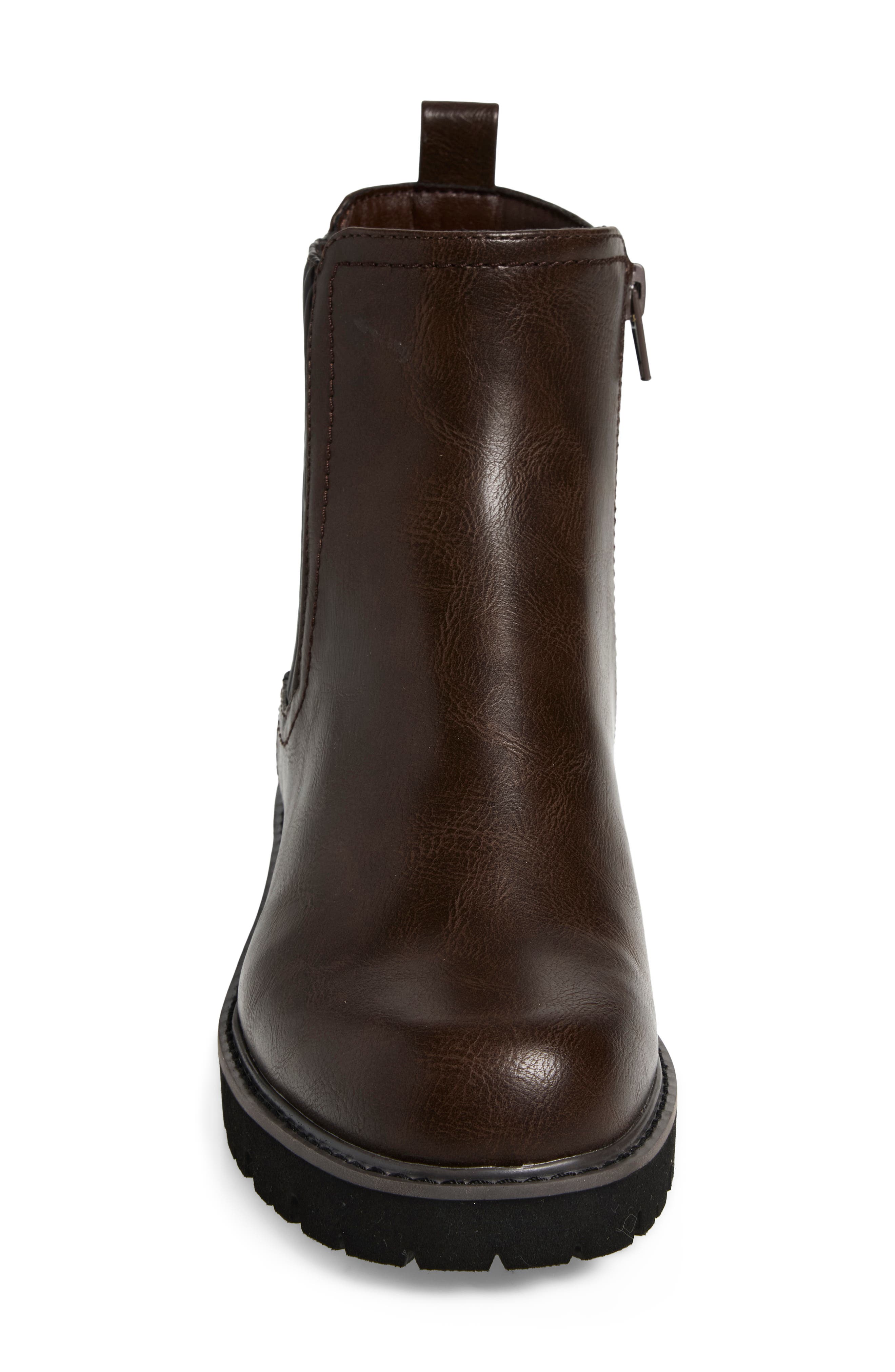 Farley Faux Leather Chelsea Boot