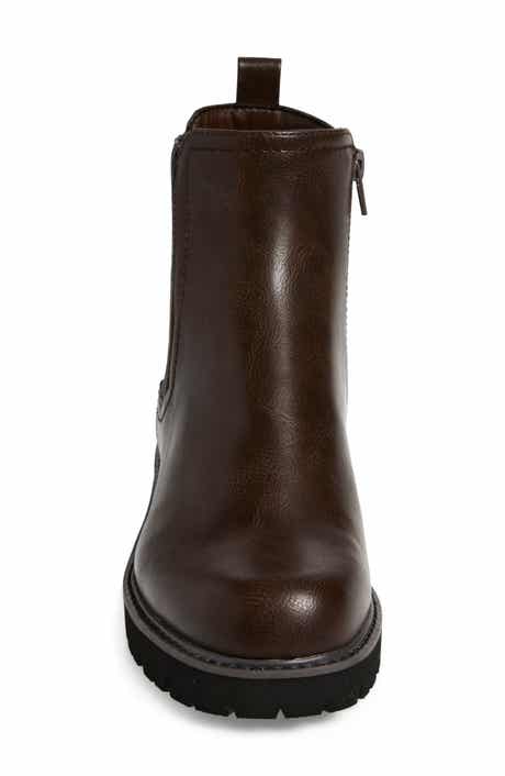 Farley Faux Leather Chelsea Boot