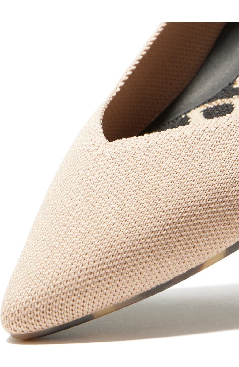 Rothy's The Point II, Alternate, color, Ecru