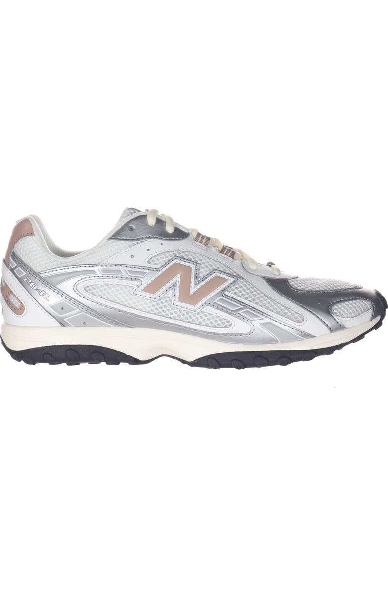 New Balance Gender Inclusive 204L Sneaker, Main, color, Silver Metallic/ Flat Taupe