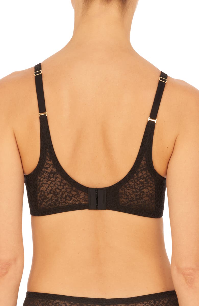Natori Pretty Smooth Full Fit Smoothing T-Shirt Bra, Alternate, color, Black
