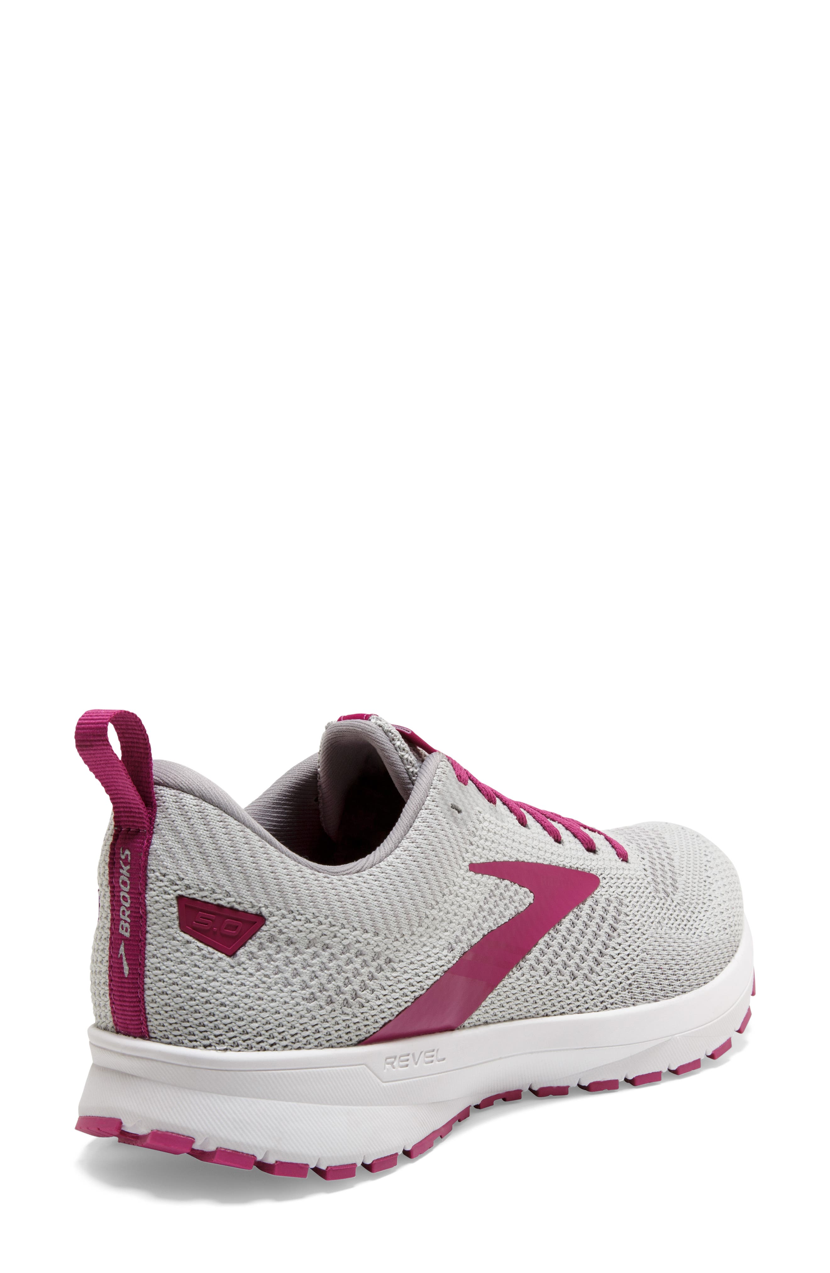Revel 5 Hybrid Running Shoe, Alternate, color, GREY/ WHITE/ BATON ROUGE