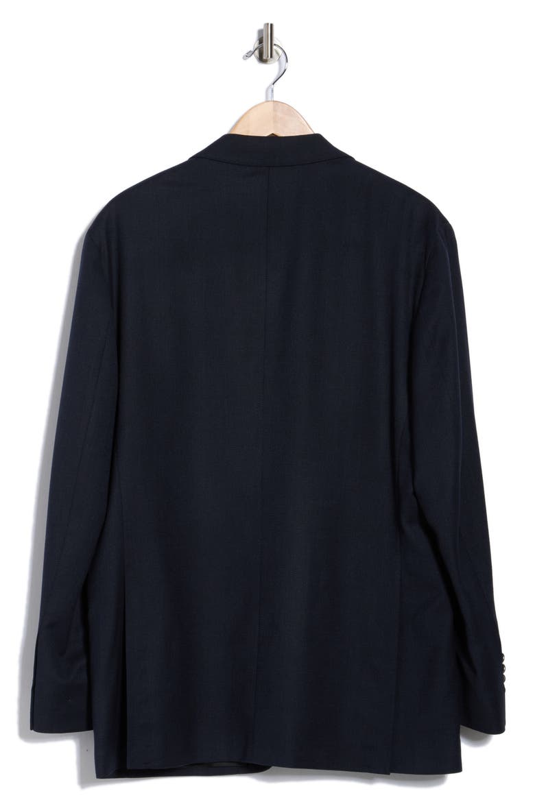 Stretch Wool Blazer, Alternate, color, NAVY