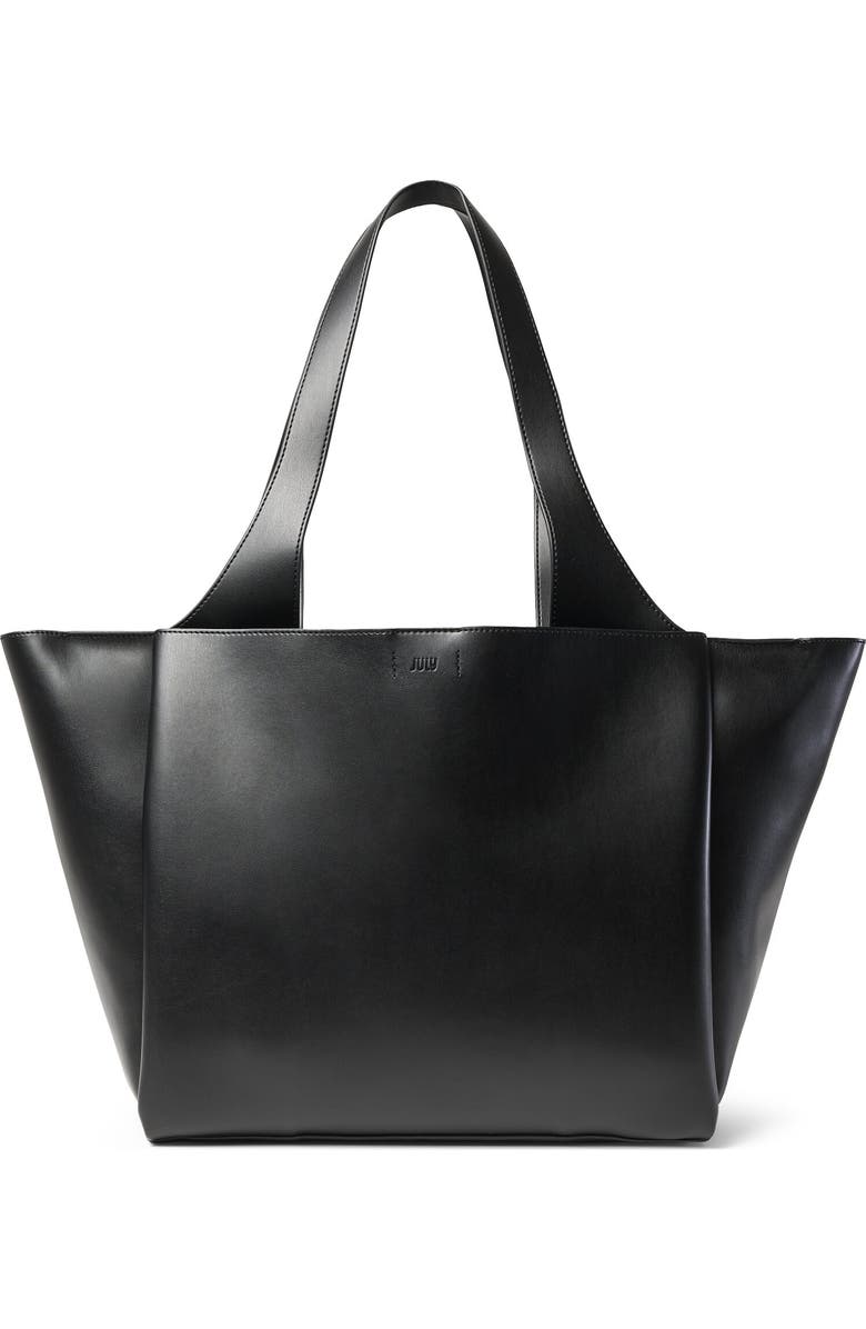 July Juliette Soft Large Tote, Main, color, Black
