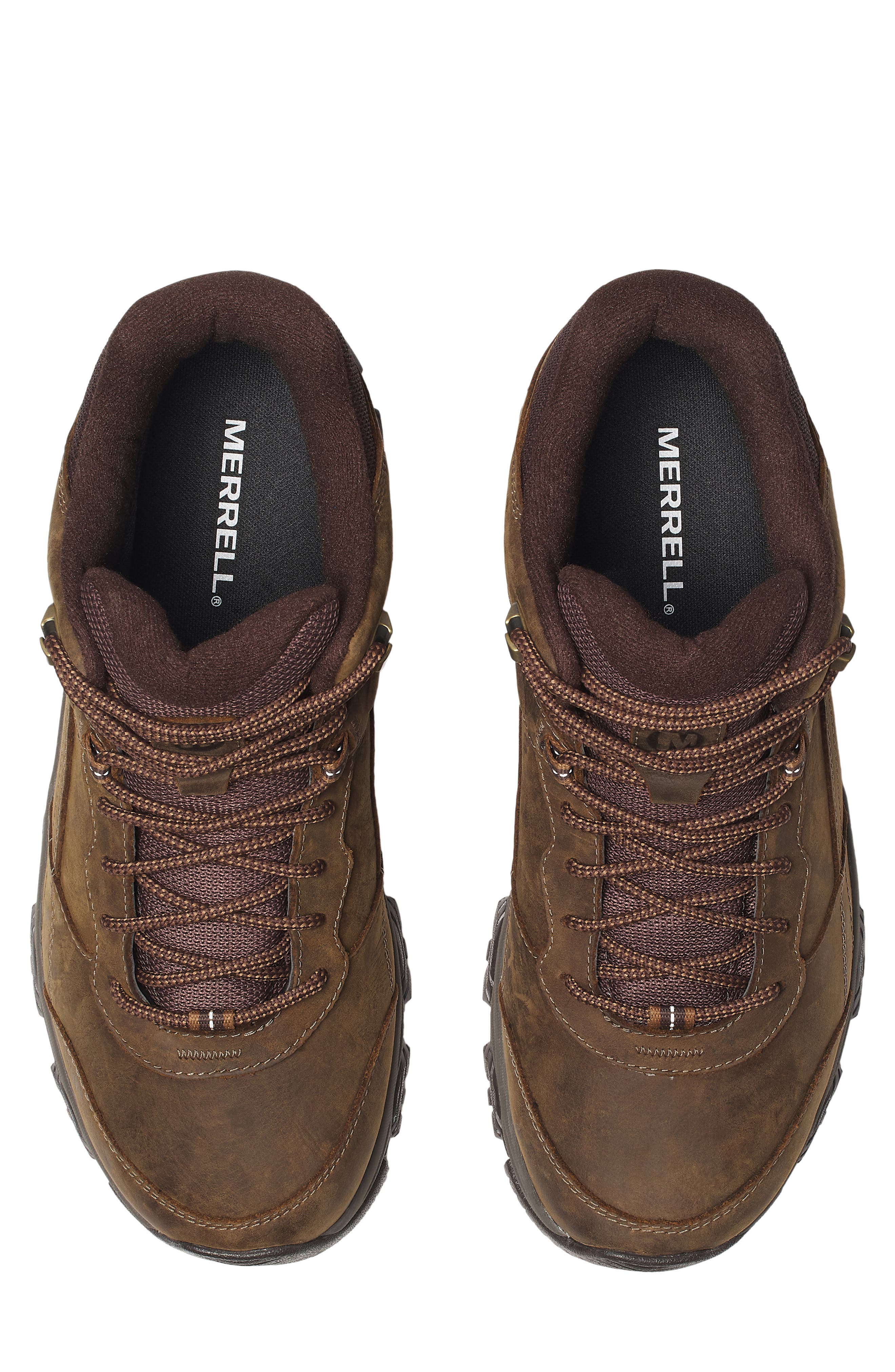 Moab Adventure 3 Mid Waterproof Hiking Boot, Alternate, color, EARTH