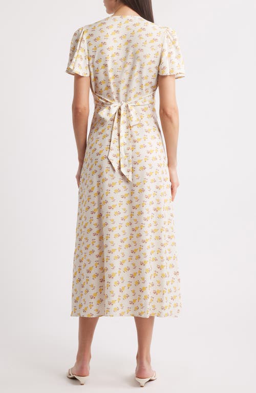 Faithfull The Brand Stacia Floral A-line Midi Dress