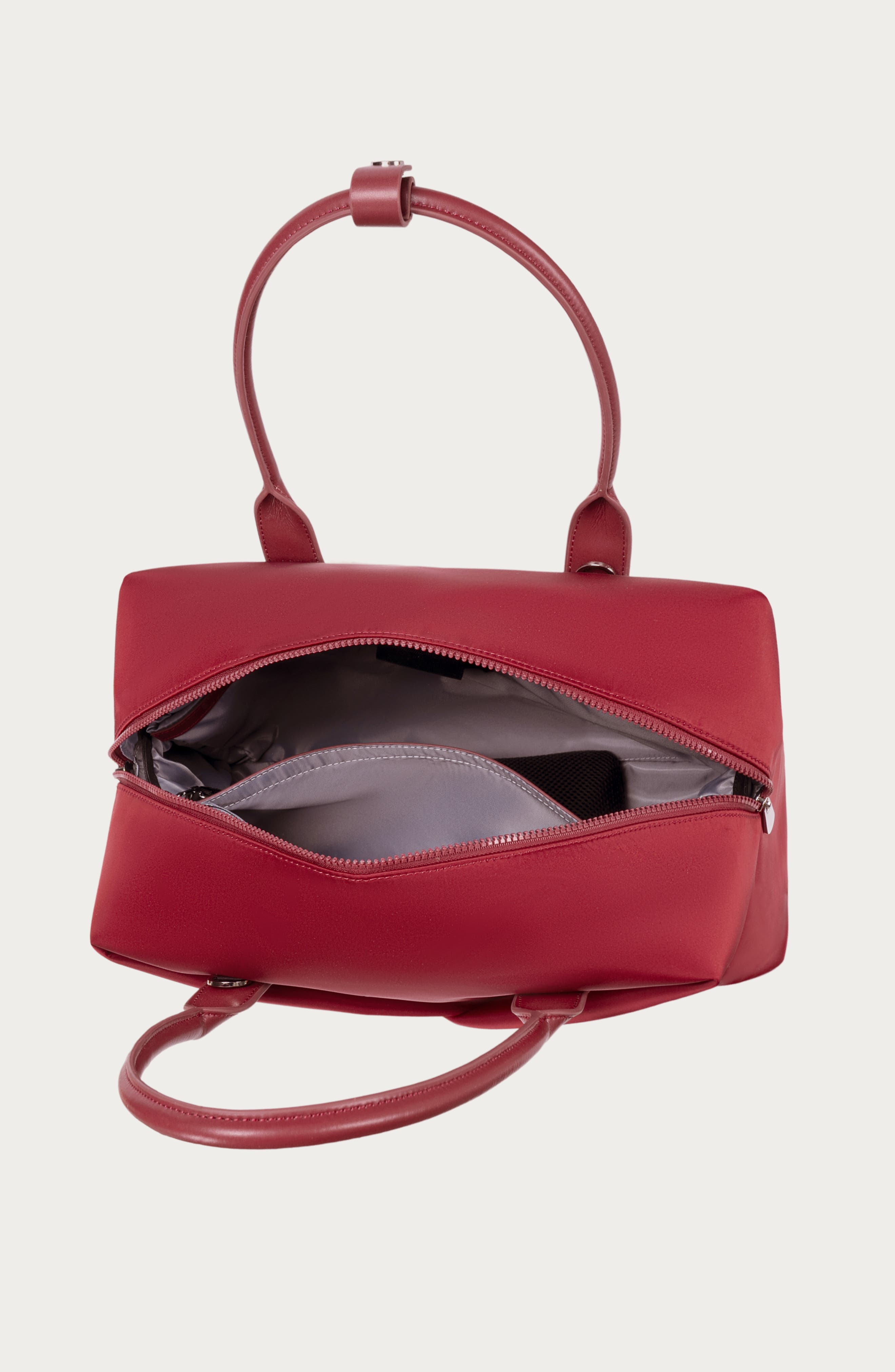 Origami Crossbody Handbag, Alternate, color, Crimson Red
