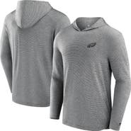 Fanatics Signature Men's Fanatics Signature Black Philadelphia Eagles Front Office Tech Lightweight Hoodie T-Shirt