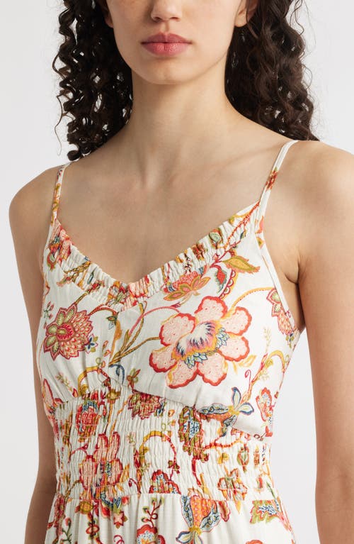 Halogen ® Floral Smocked Maxi Sundress In Multi
