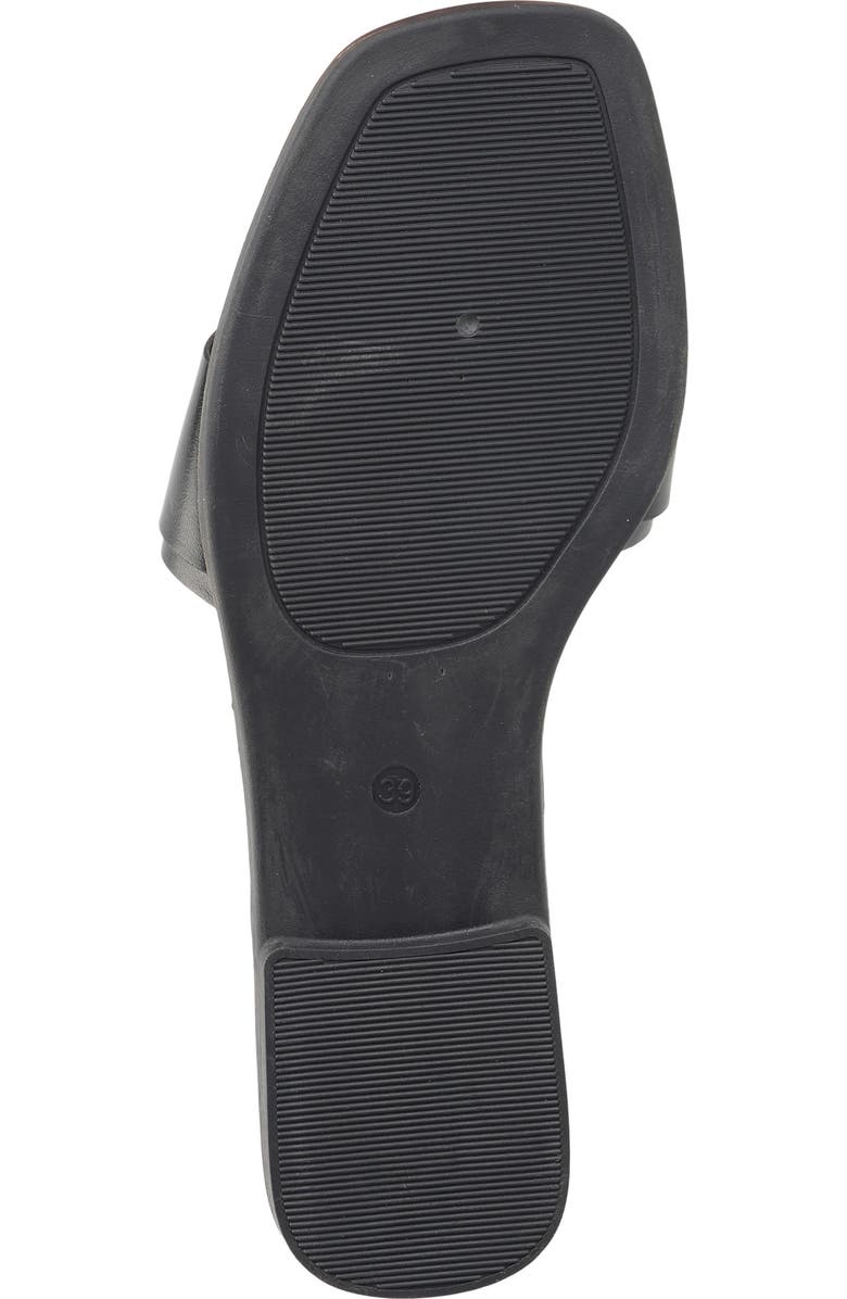 NEW YORK AND COMPANY Wenda Buckle Slide Sandal, Alternate, color, Black