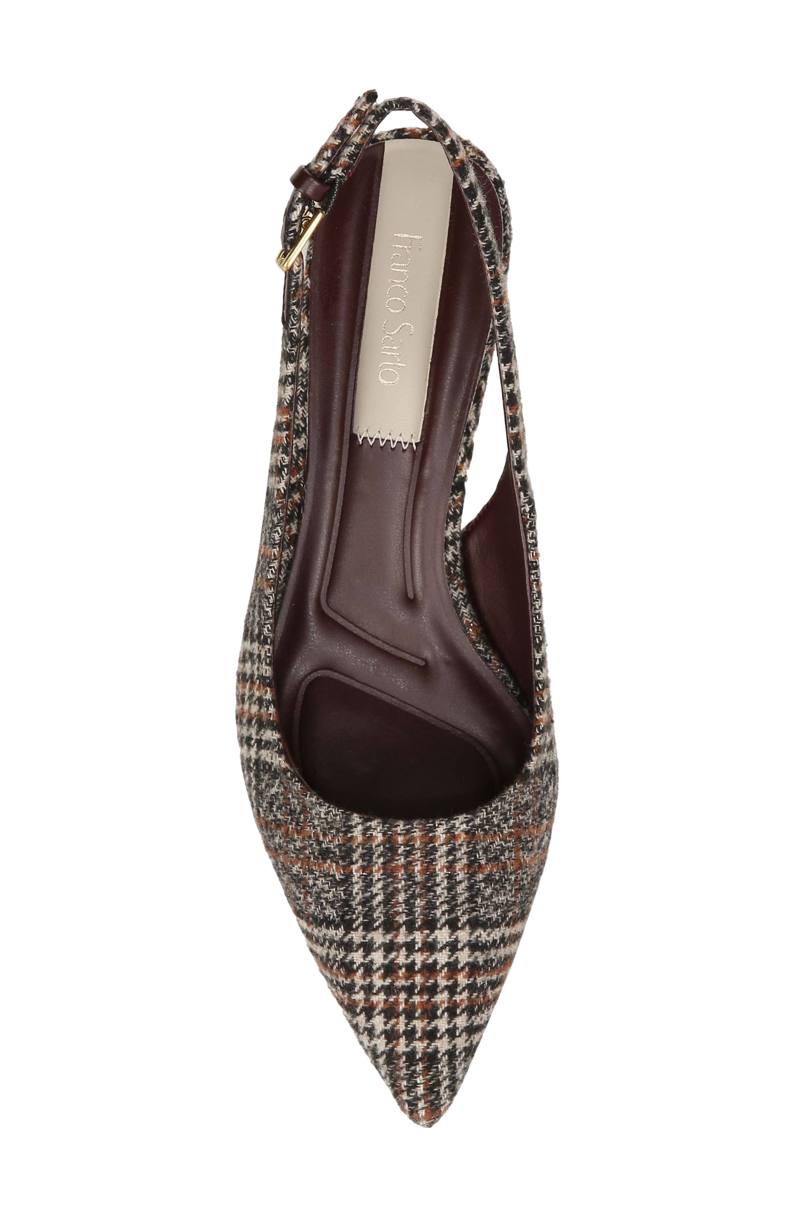 Franco Sarto Racer Slingback Pointed Toe Pump, Alternate, color, 