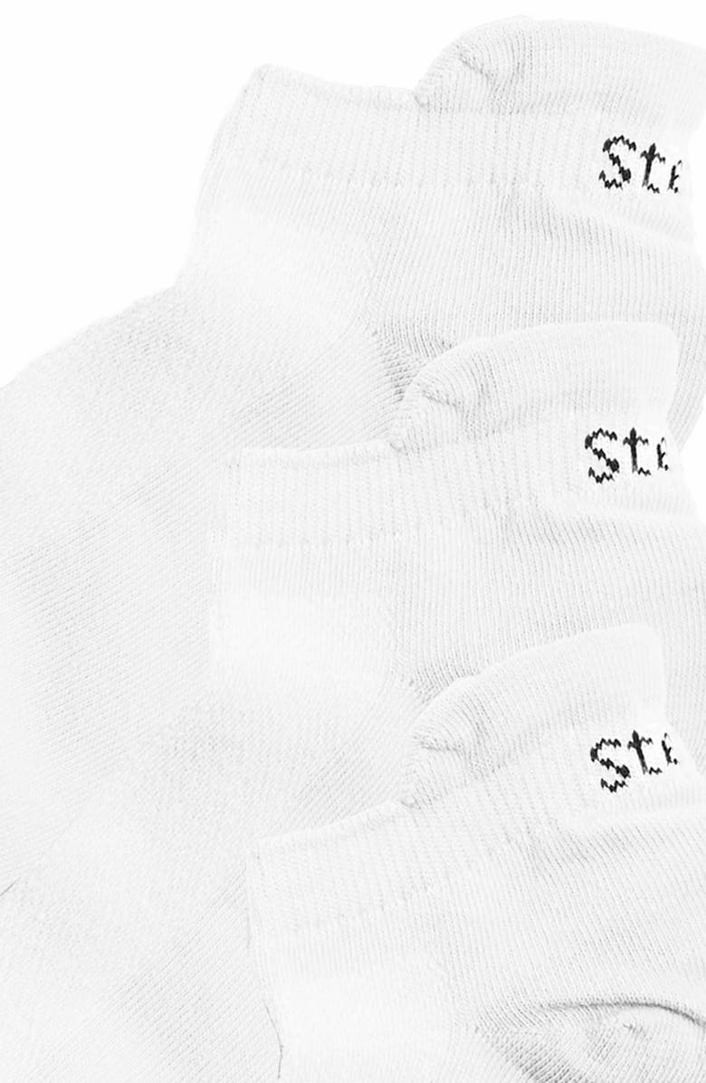 Stems 3-Pack Lightweight Training Socks, Alternate, color, White