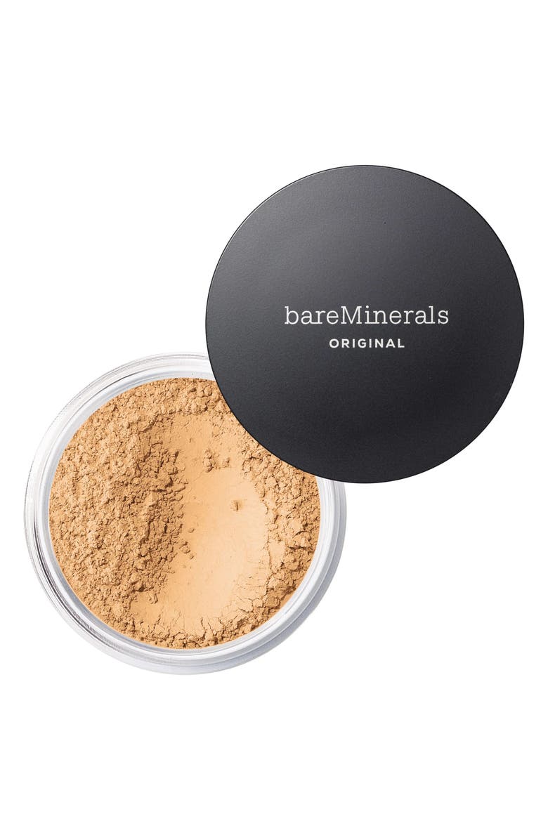 bareMinerals<sup>®</sup> ORIGINAL Loose Talc-Free Mineral Powder Foundation SPF 15, Main, color, 14 Golden Medium
