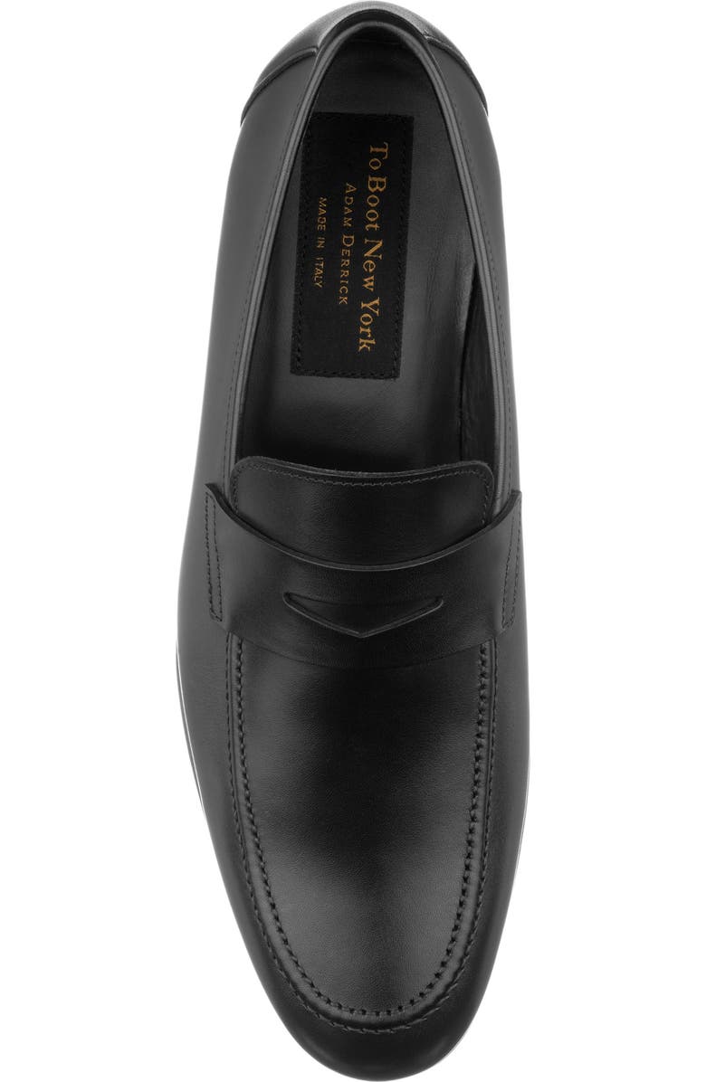 TO BOOT NEW YORK Aldrin Penny Loafer, Alternate, color, Black